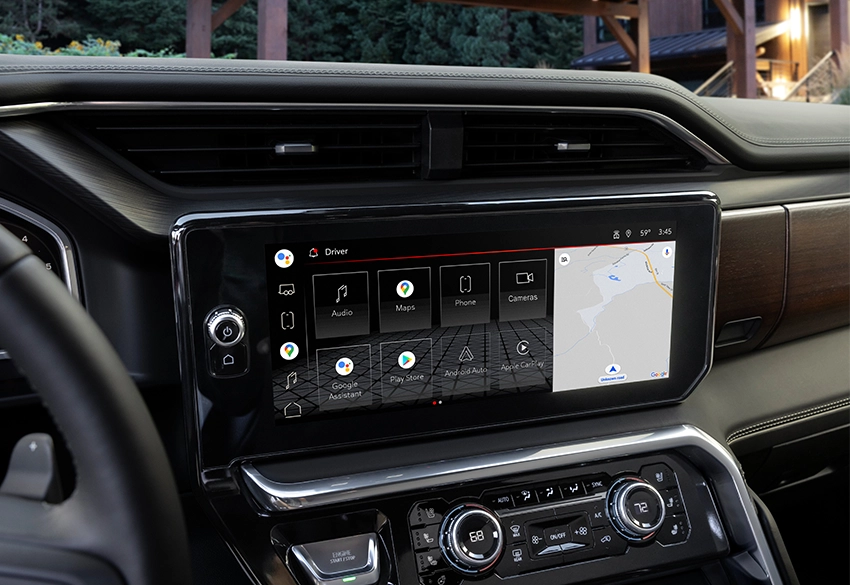 the gmc infotainment system featured in the sierra 1500