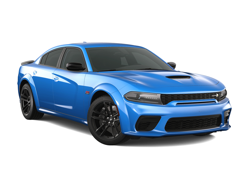 dodge charger scat pack widebody trim in b5 blue