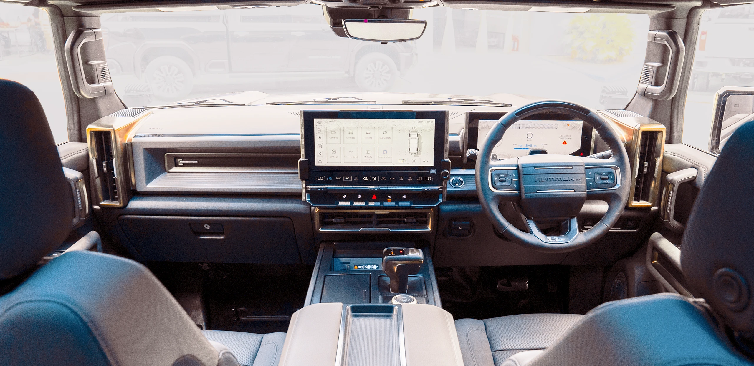 GMC Hummer EV Edition One Interior Dashboard world first right hand drive conversion