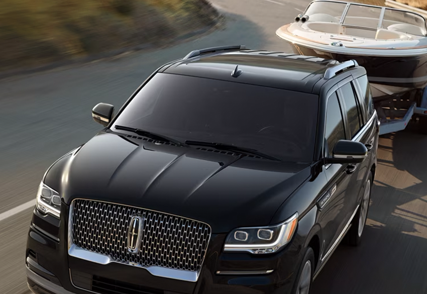 lincoln navigator in right hand drive by autogroup exterior towing boat performance