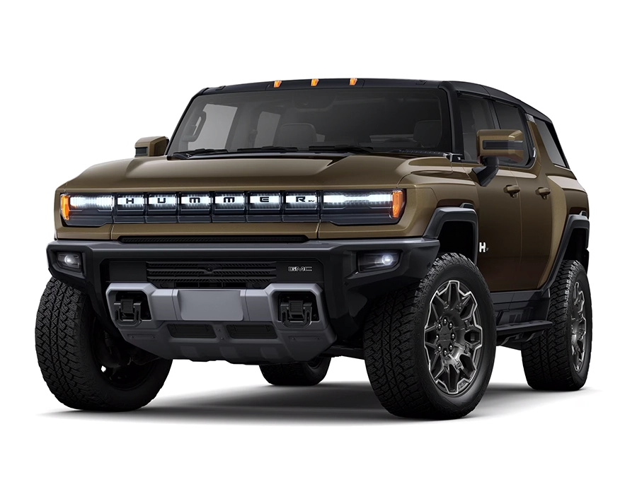 2025 Right Hand Drive Hummer EV 3X Electric SUV in Deep Aurora Metallic