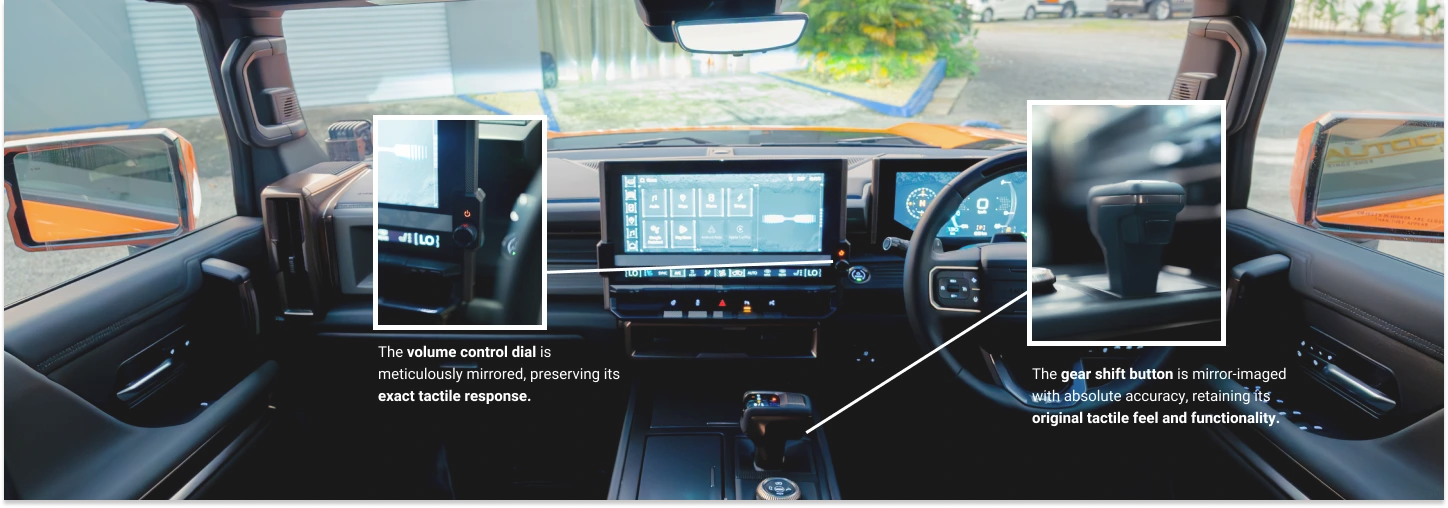 Hummer EV Dashboards