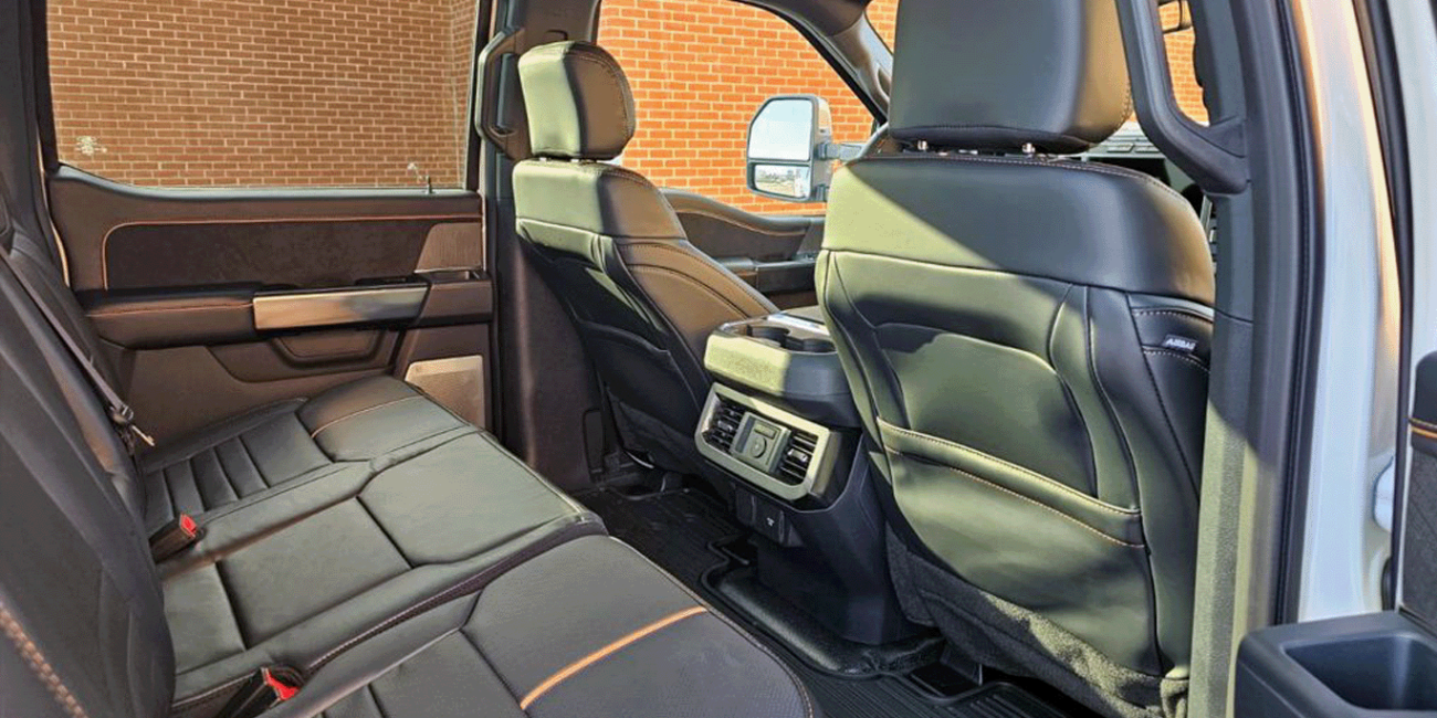 2024 ford f-350 platinum internal