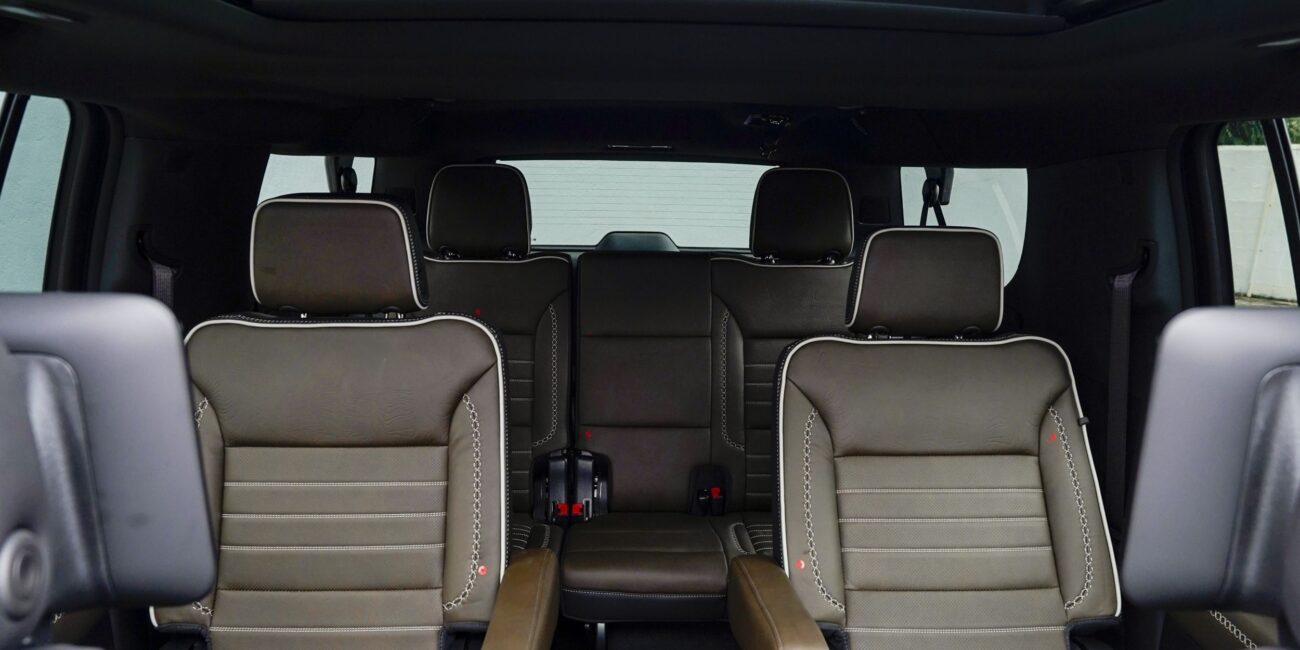 2025 GMC Yukon XL Denali Ultimate in right-hand drive by Autogroup International with the 6.2L V8 Petrol engine
