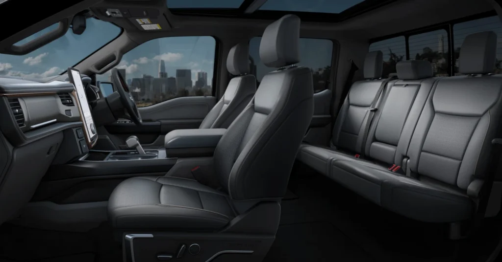 2025 F 150 Interior