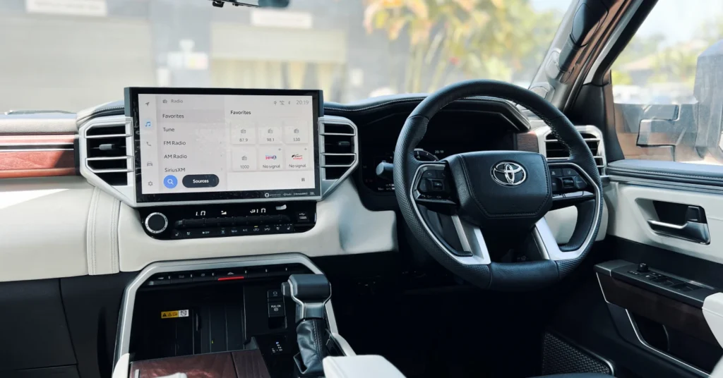 2025 Toyota Sequoia Dashboard