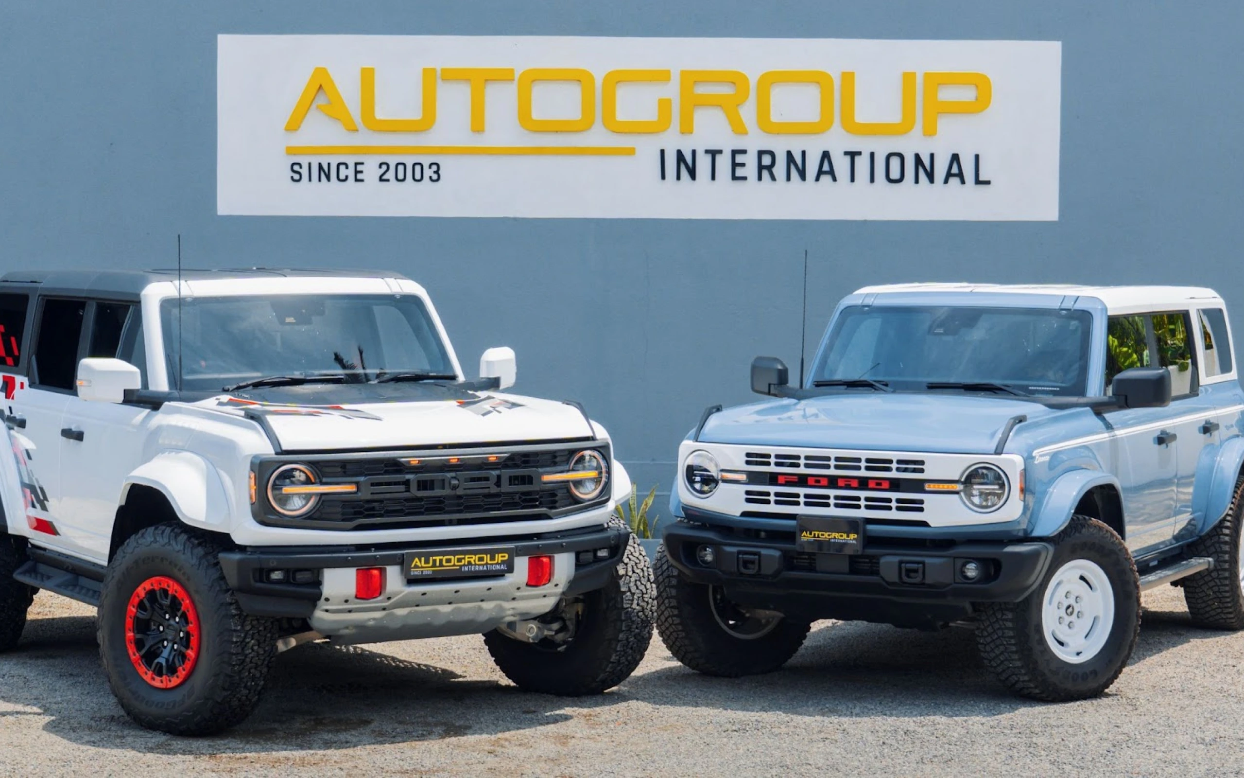 Right-hand drive Ford Bronco by Autogroup International