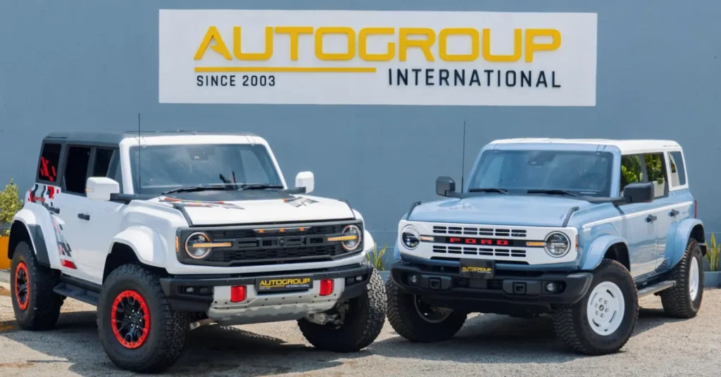 Right-hand drive Ford Bronco by Autogroup International