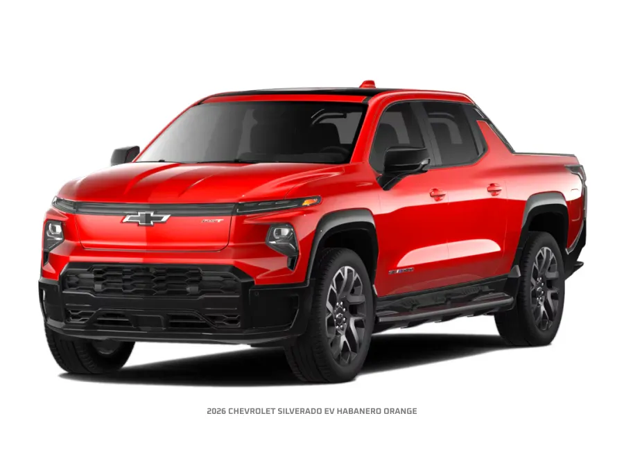 2026 CHEVROLET SILVERADO EV Habanero Orange
