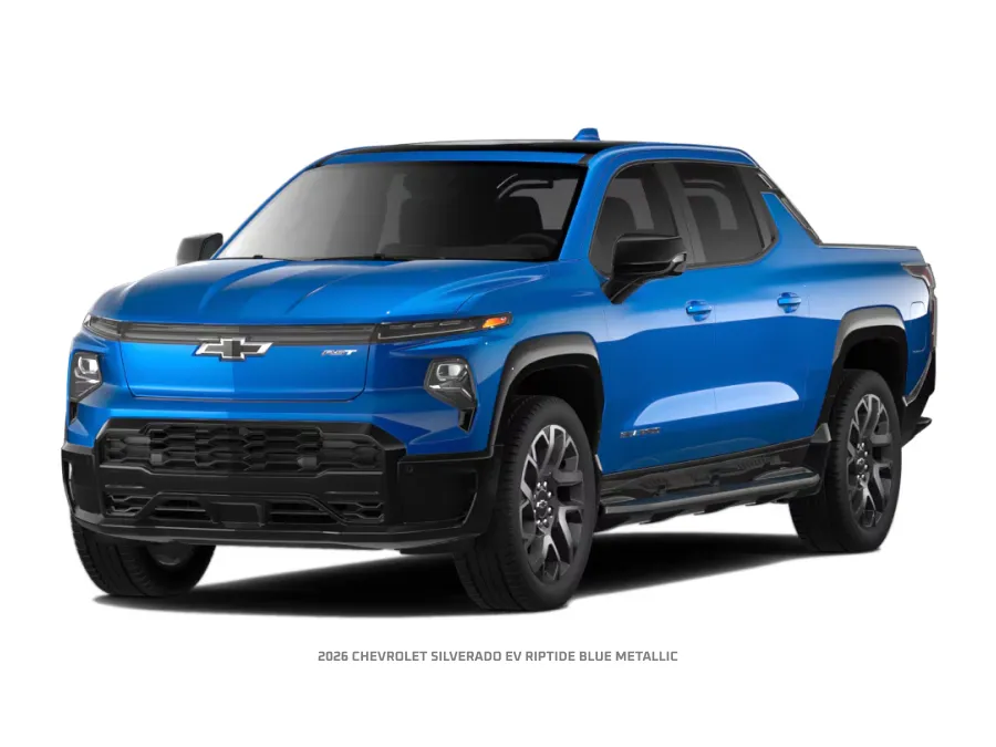 2026 CHEVROLET SILVERADO EV Riptide Blue Metallic