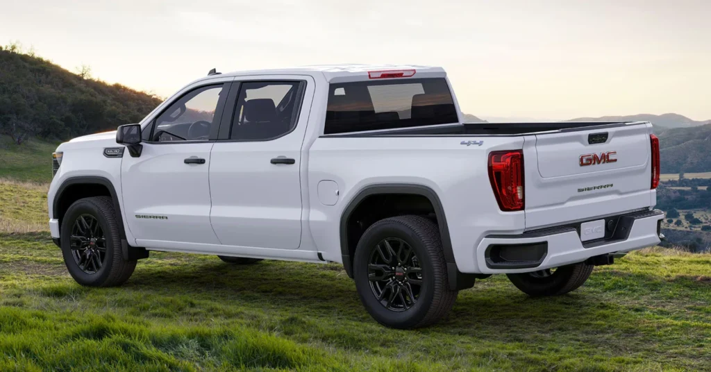 GMC Sierra 1500 - White - Side profile