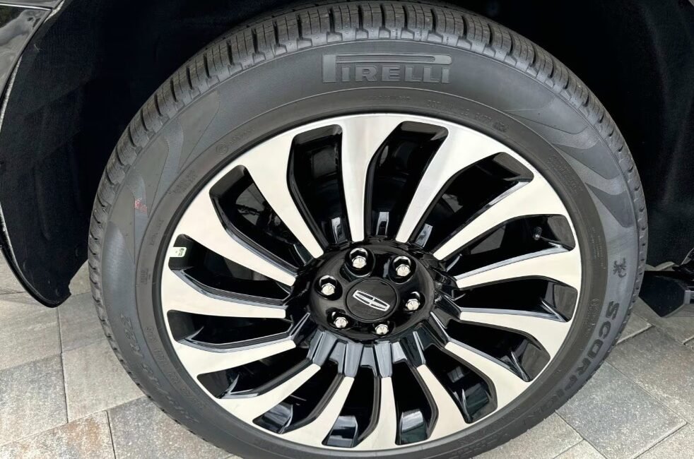 Brand new right-hand drive 2024 Lincoln Navigator L Black Label in Infinite Black with Invitation theme interior, Twin-turbo V6, 7-seat luxury & full conversion by Autogroup International.