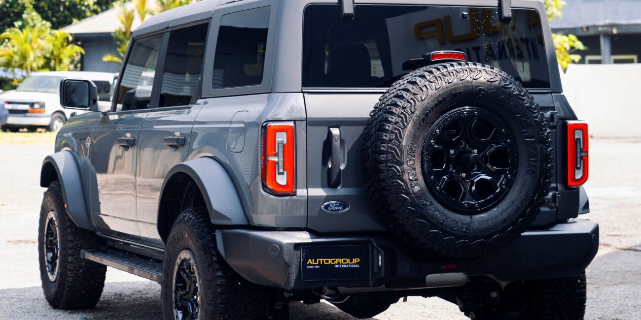 Right-hand drive Ford Bronco Wildtrak by Autogroup International