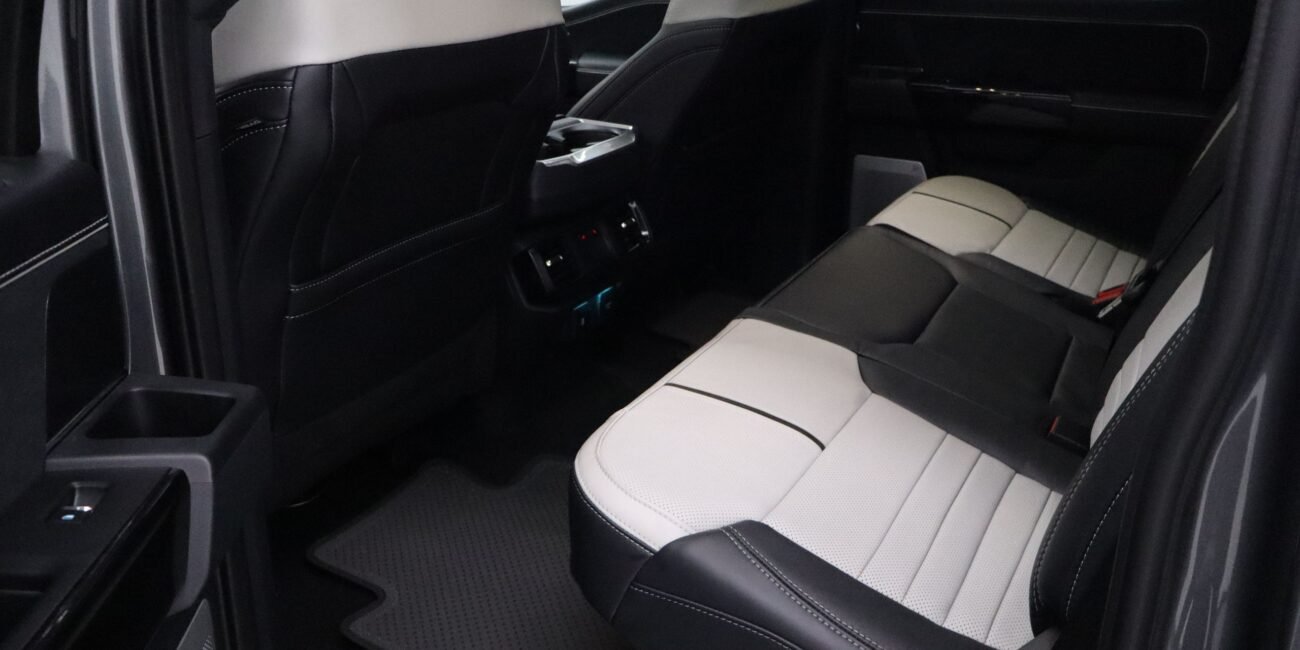 Right-hand drive 2025 Ford F-150 Lightning Platinum pickup