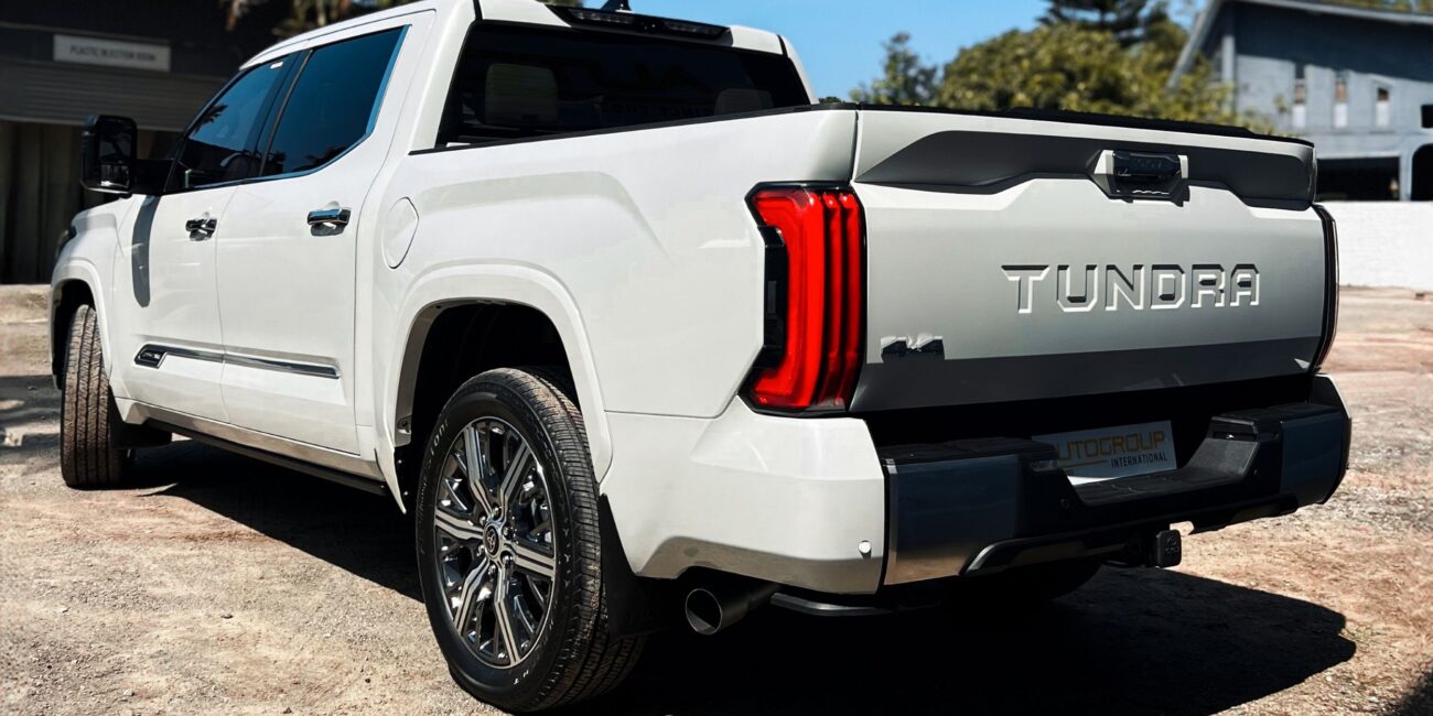 Right-hand drive 2025 Toyota Tundra Capstone pickup truck from Autogroup International