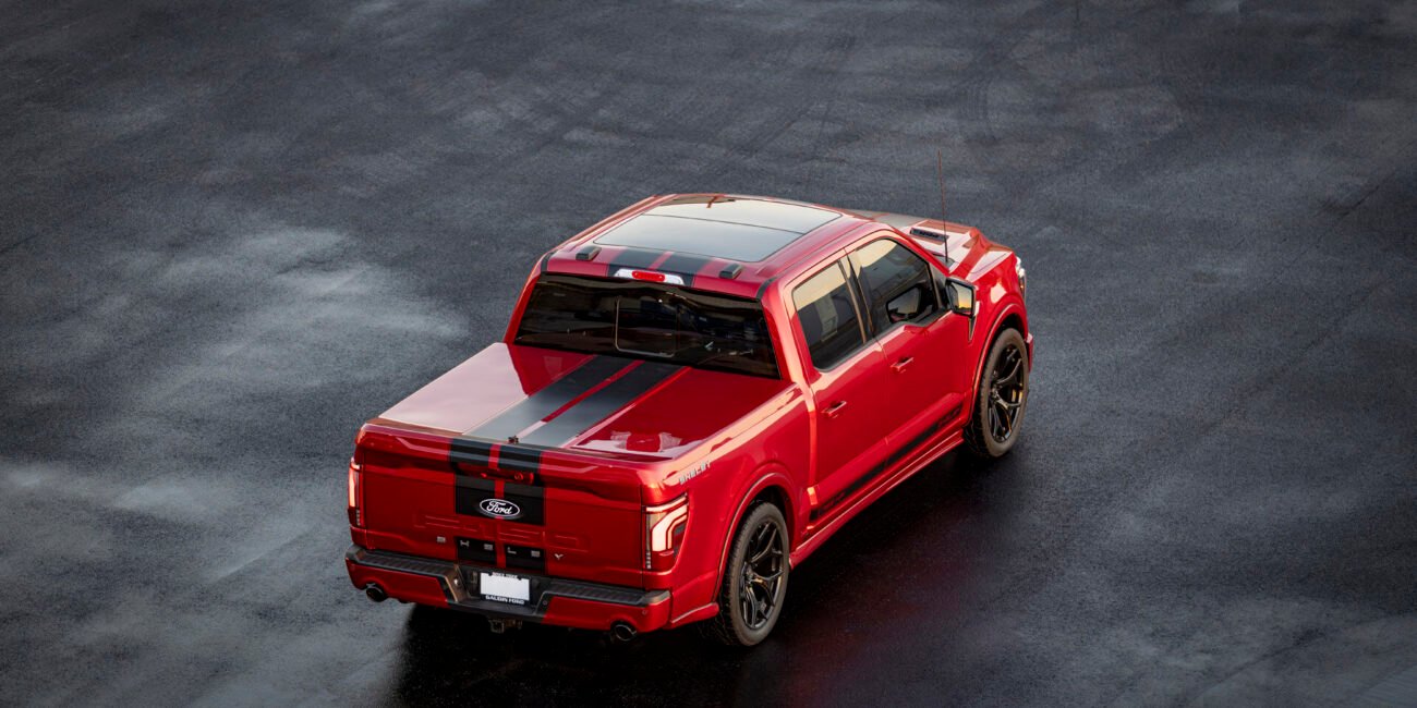 Right-hand drive 2025 Shelby F-150 Super Snake pickup truck from Autogroup International