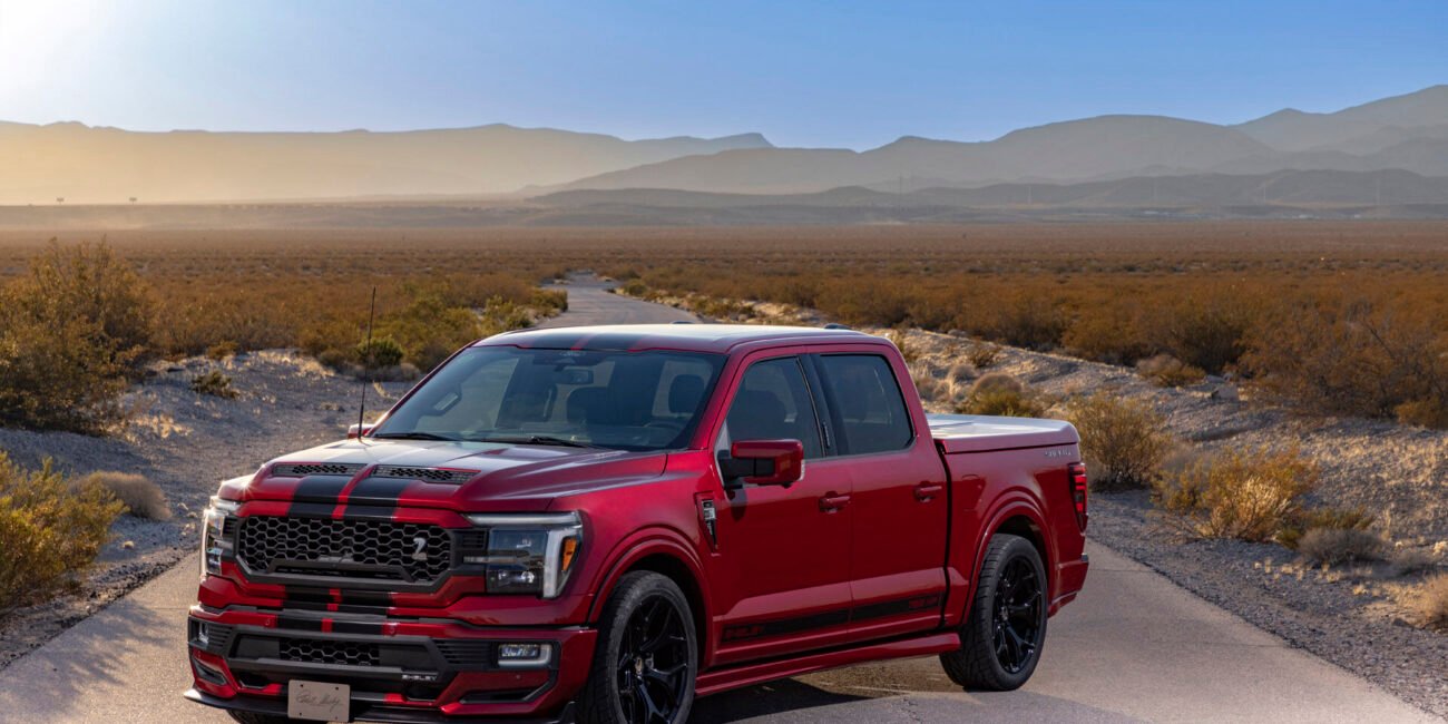Right-hand drive 2025 Shelby F-150 Super Snake pickup truck from Autogroup International