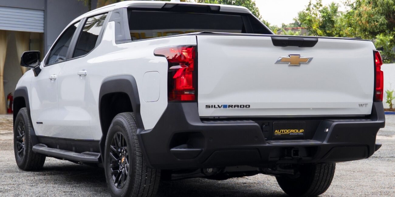 Right hand drive Chevrolet Silverado EV Pickup truck in right hand drive by Autogroup International