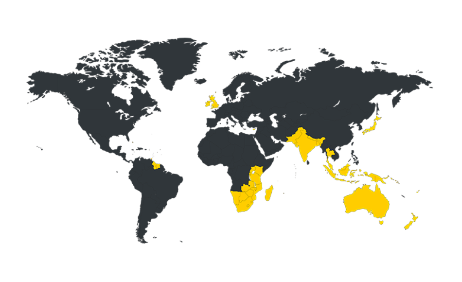 Territory Location Map