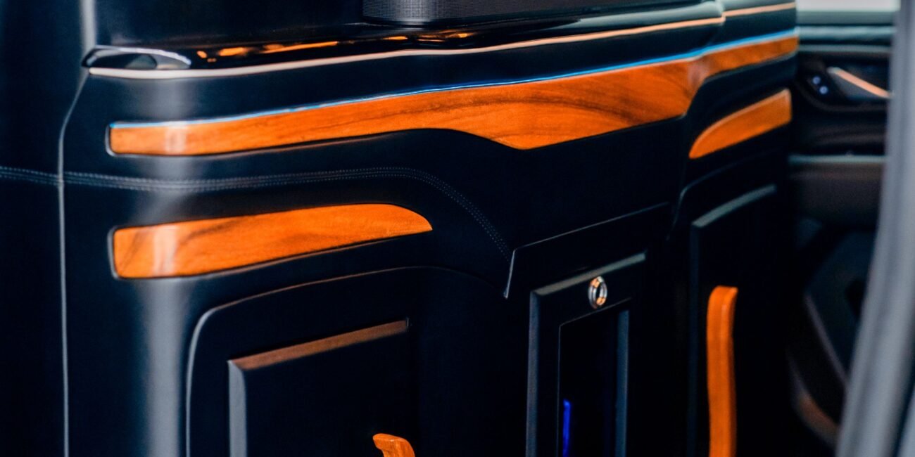 Private-jet luxury in a right-hand drive 2025 ‘The CEO’ by Autogroup International—GMC Yukon XL base, 6.2L V8, bespoke VIP private rear cabin
