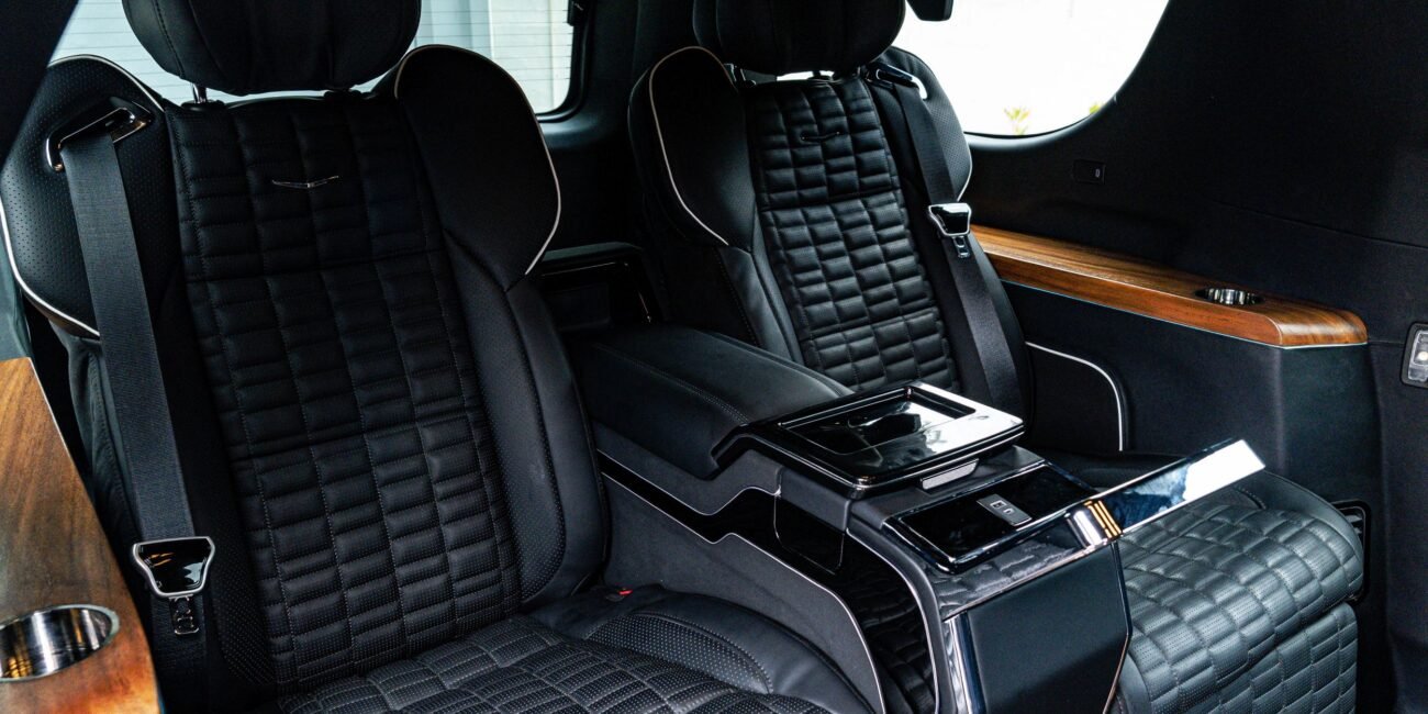 Private-jet luxury in a right-hand drive 2025 ‘The CEO’ by Autogroup International—GMC Yukon XL base, 6.2L V8, bespoke VIP private rear cabin