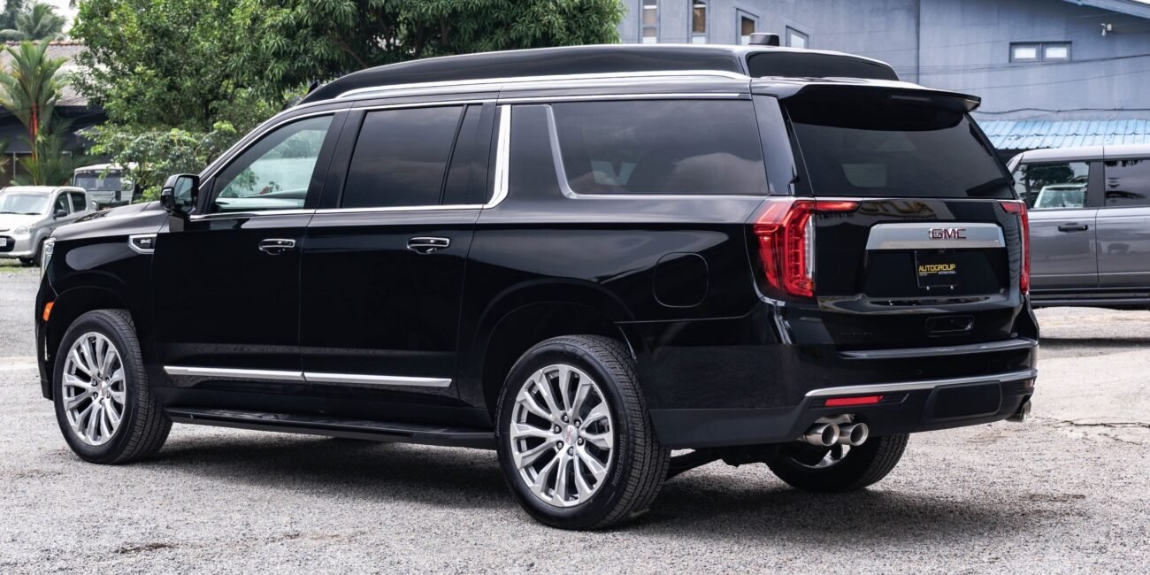 Private-jet luxury in a right-hand drive 2025 ‘The CEO’ by Autogroup International—GMC Yukon XL base, 6.2L V8, bespoke VIP private rear cabin