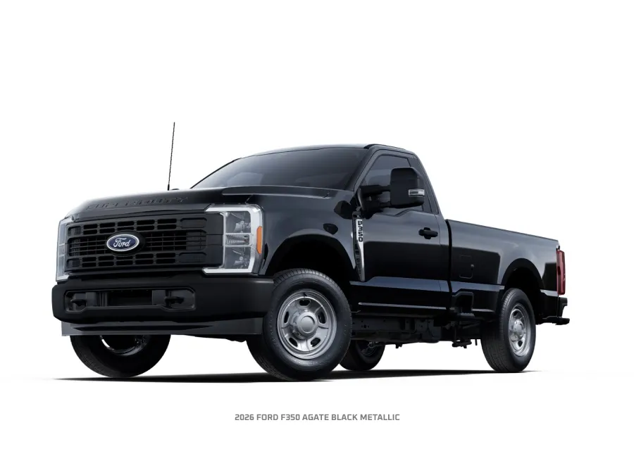 2026 FORD F350 Agate black metallic