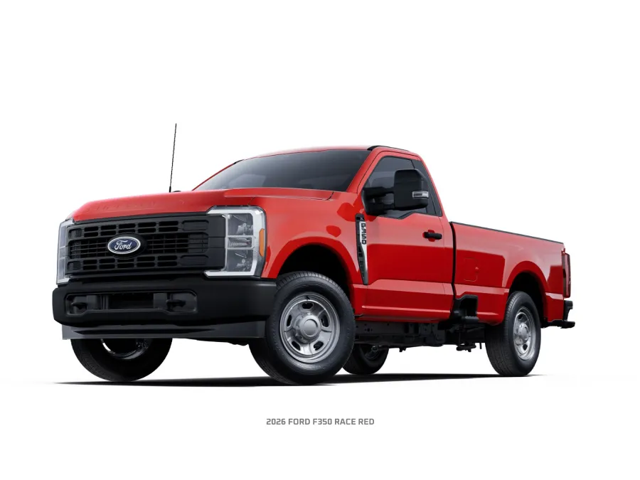 2026 FORD F350 Race Red