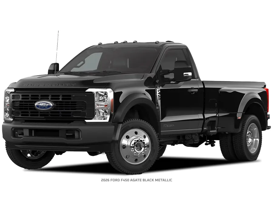 2026 FORD F450 Agate black metallic