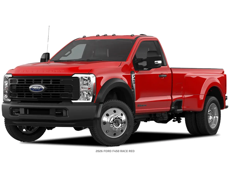 2026 FORD F450 Race Red