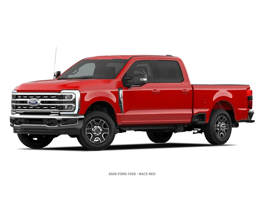 2026 Ford F250 - Race Red