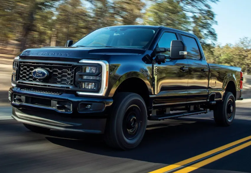 2026 Ford F 250 in the country roads