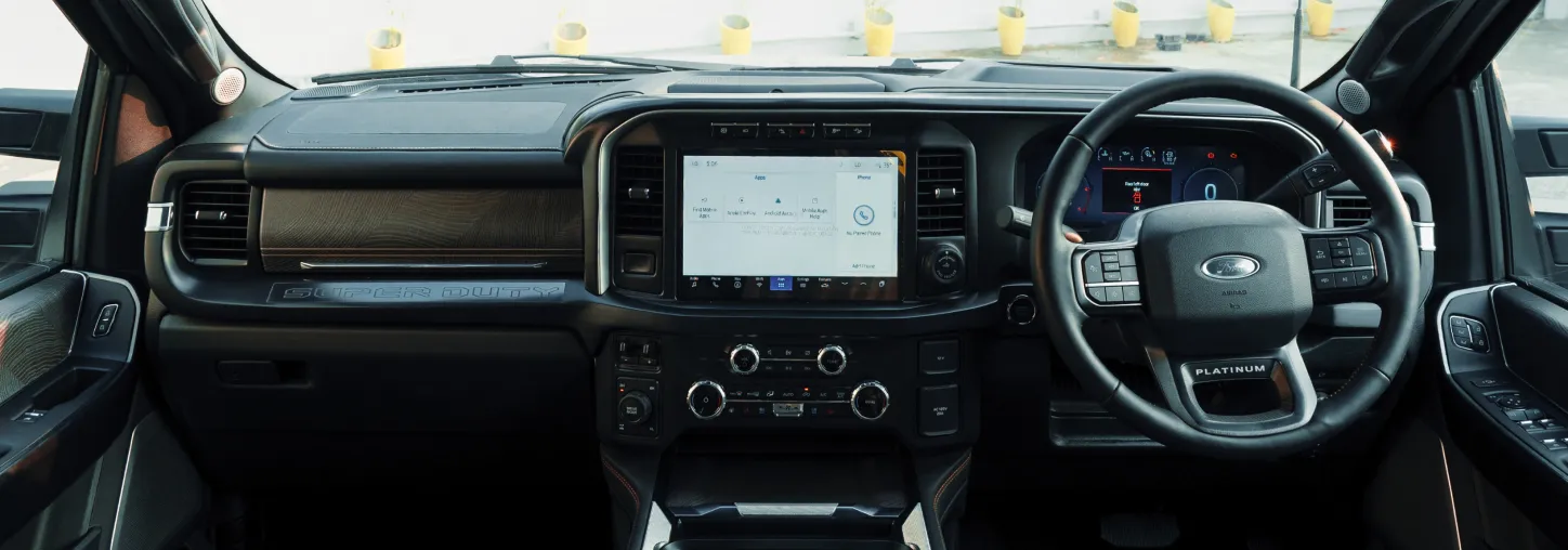 202 Ford F 250 Dashboard