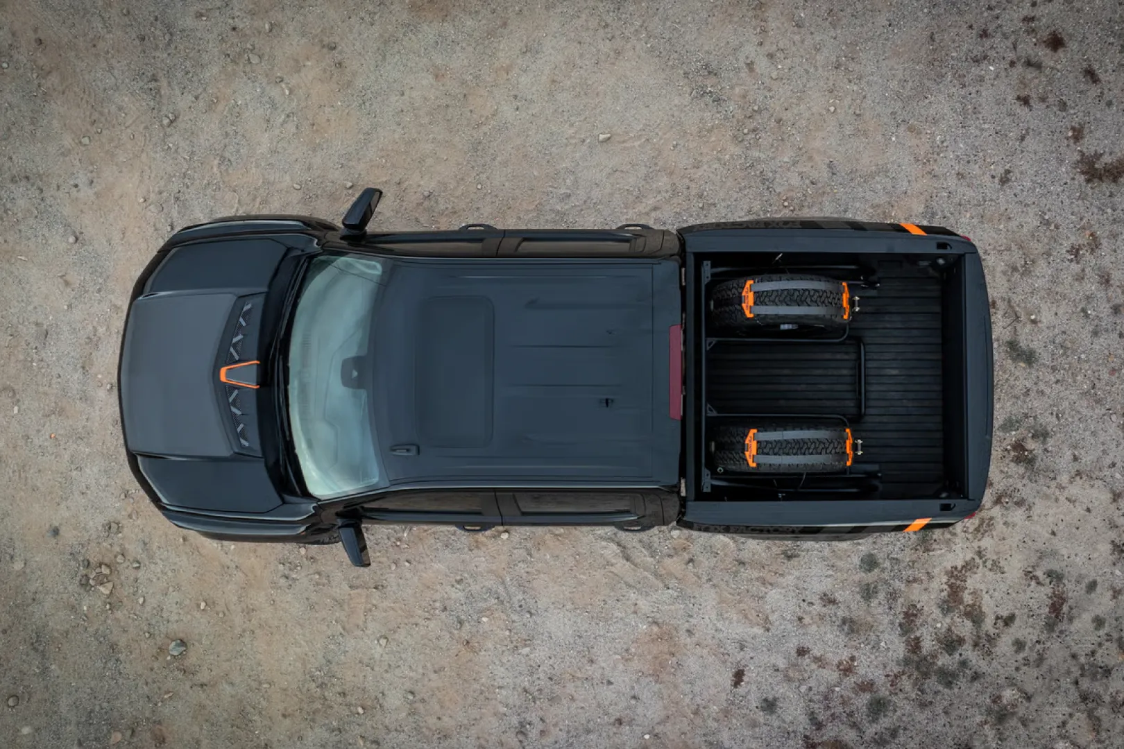 Fox Factory - Chevy Silverado 1500 - Ariel View