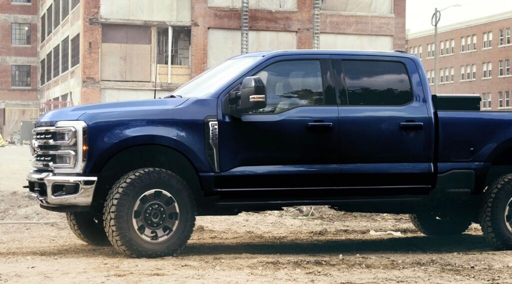 Right hand drive 2026 Ford F-250 Lariat Super Duty pickup truck from Autogroup International