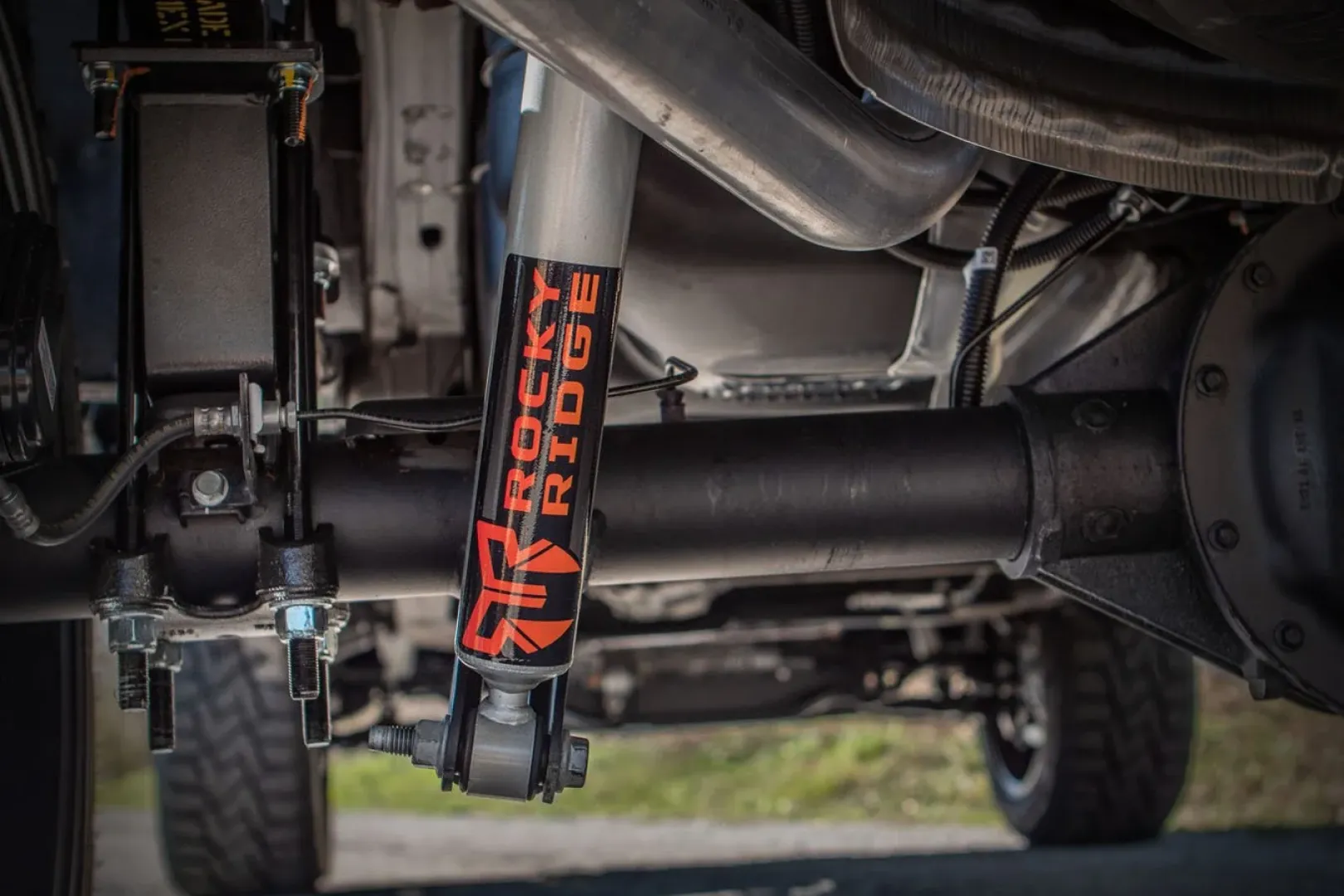 Rocky Ridge - close up - Suspension