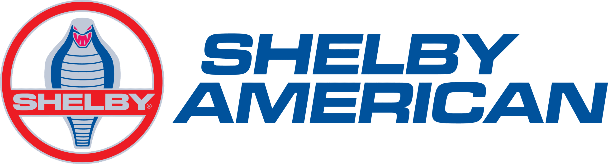Shelby American logo with cobra emblem