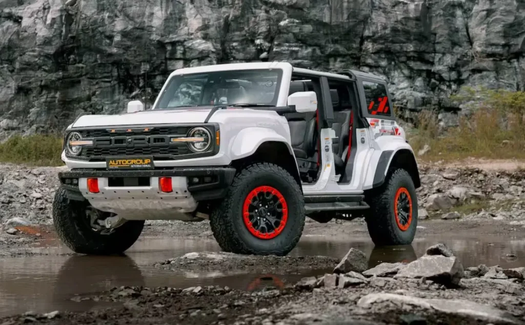 Right hand drive Ford Bronco Raptor from Autogroup International in Australia, Asia and Africa