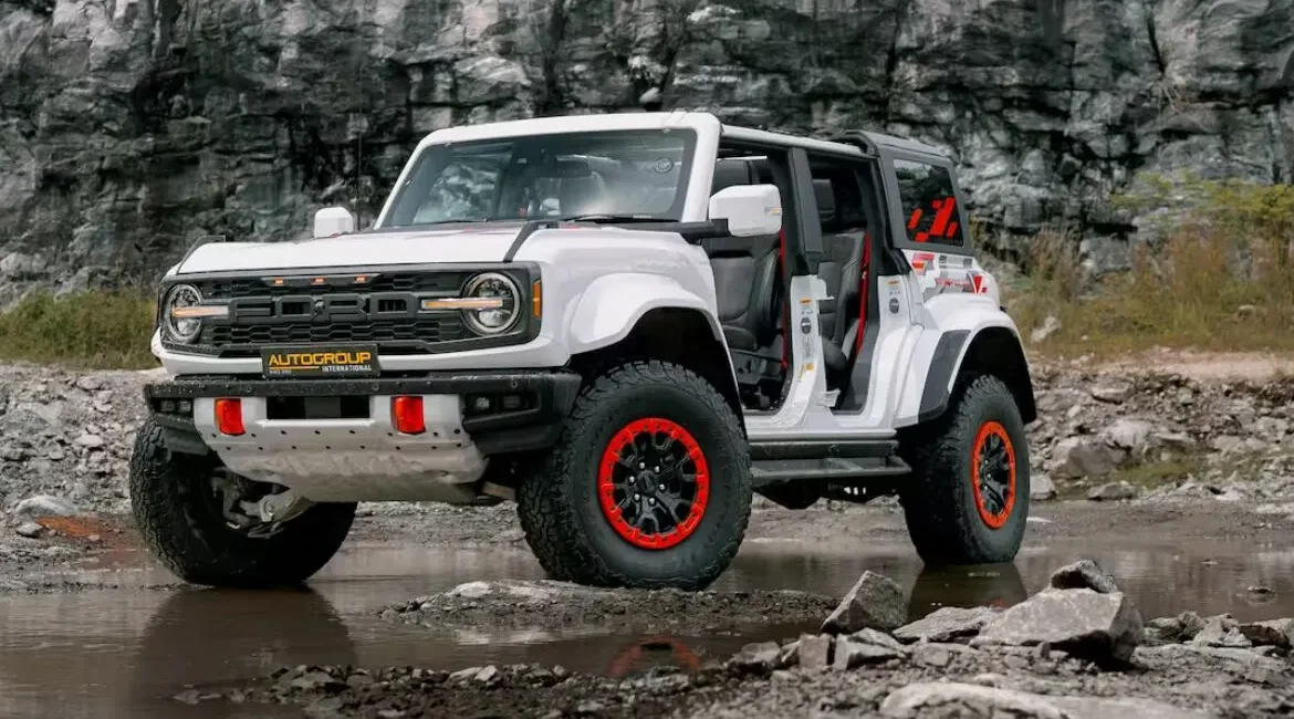 Right hand drive Ford Bronco Raptor from Autogroup International in Australia, Asia and Africa