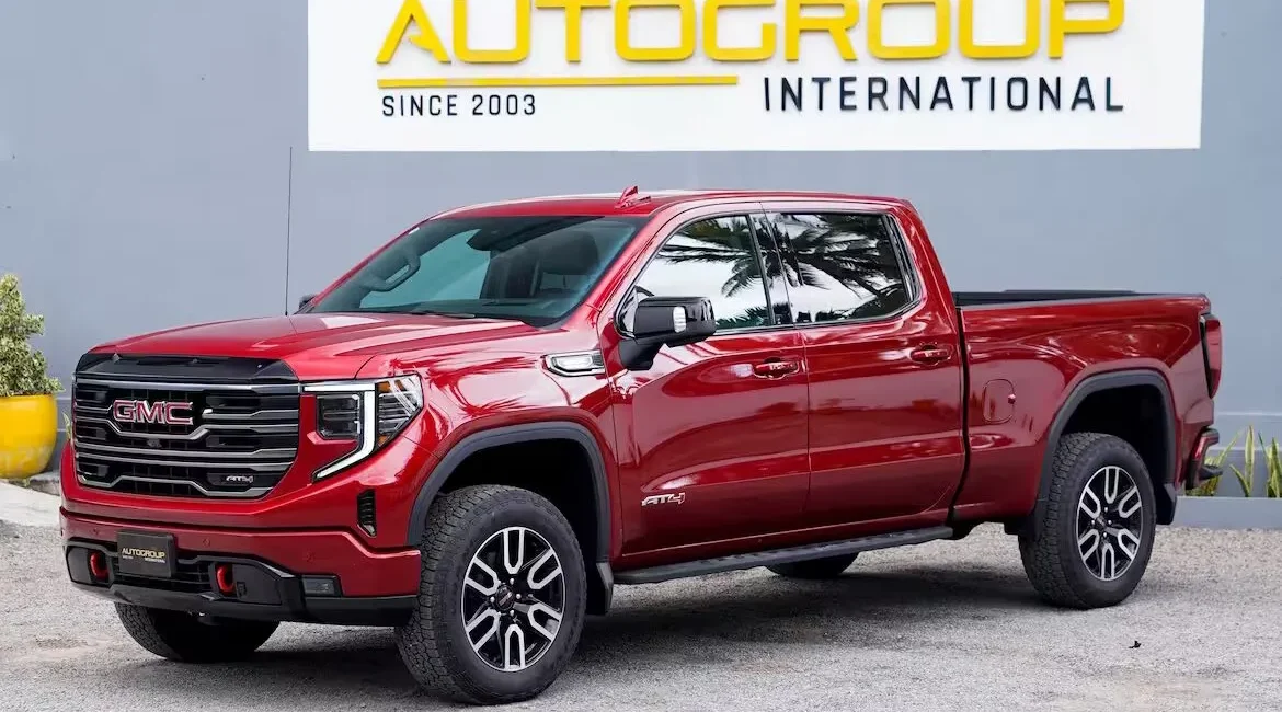 2026 GMC Sierra 1500 AT4 in right hand drive from Autogroup International
