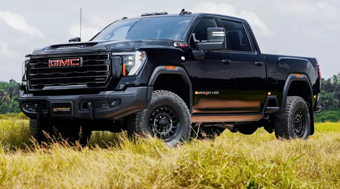 Right hand drive 2026 GMC Sierra 2500 AT4X AEV Special Edition pickup truck from Autogroup International in Australia