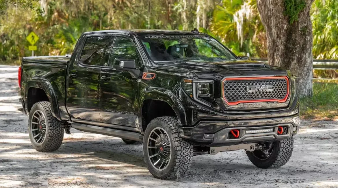 Right hand drive Harley-Davidson GMC 1500 Pickup truck from Autogroup International in Australia, Asia and Africa
